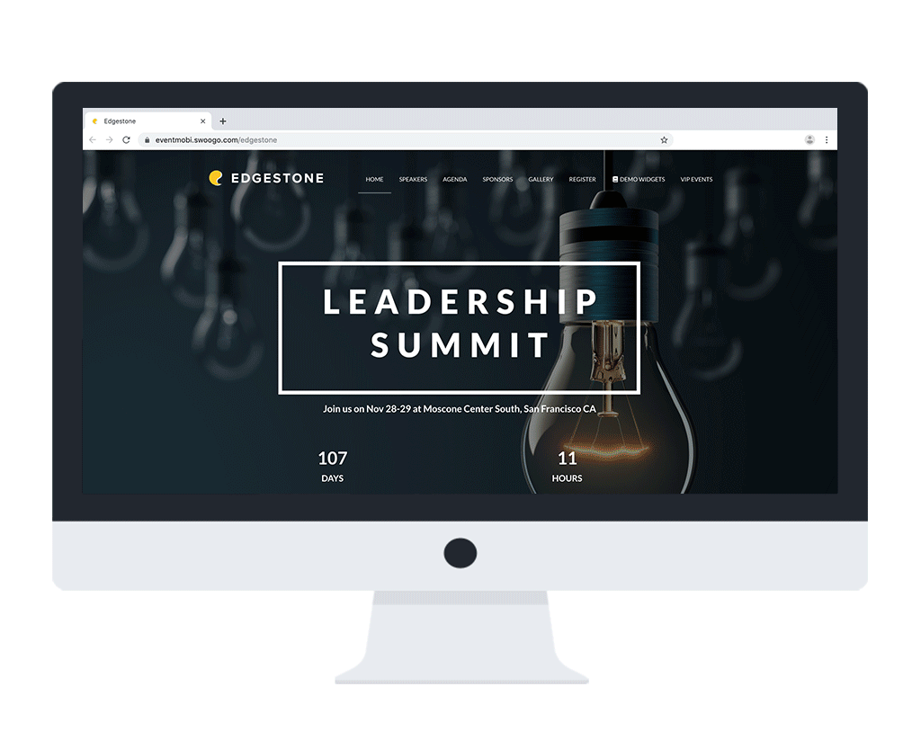 Komplett anpassbare Registrierungsseite